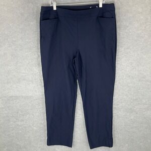 Chico's Pull On Pants Comfort Stretch Career Casual Trousers Size‎ 2 (12)